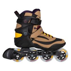 Powerslide Phuzion Radon Umber 80 Trinity kolečkové brusle + osvěžovač obuvi Powerslide Phuzion Radon Umber 80 Trinity kolečkové brusle + osvěžovač obuvi