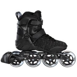 Powerslide Phuzion Xenon Black 90 Trinity kolečkové brusle + osvěžovač obuvi