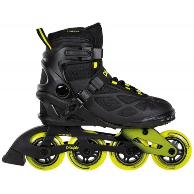 Powerslide Playlife Lancer Black 84 kolečkové brusle + osvěžovač obuvi