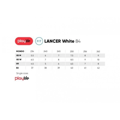 Playlife Lancer White 84 dámské kolečkové brusle