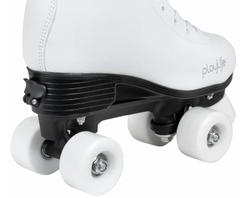 Playlife Quad Classic White Kolečkové brusle