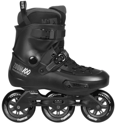 Powerslide Zoom Pro Black 100 Trinity kolečkové brusle