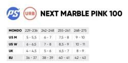 Powerslide Next Marble Pink 100 Trinity dámské kolečkové brusle