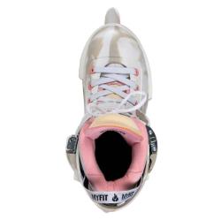 Powerslide Next Marble Pink 100 Trinity dámské kolečkové brusle