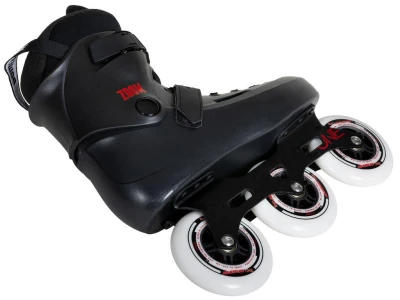 Powerslide One Zoom Black 100 kolečkové brusle + osvěžovač obuvi