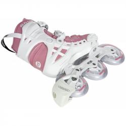 Powerslide Phuzion Argon Rose 100 Trinity dámské kolečkové brusle