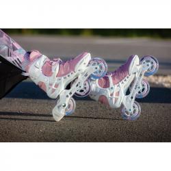 Powerslide Phuzion Argon Rose 100 Trinity dámské kolečkové brusle