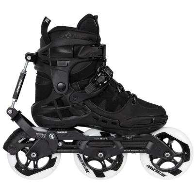 Powerslide Phuzion Argon Syncro Black 110 Trinity kolečkové brusle POUZE 3x, 110, EU 44 (dostupnost 5-7 prac. dní) (VÝPRODEJ)