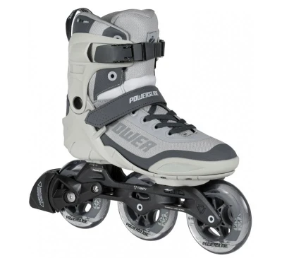 Powerslide Phuzion Krypton Grey 100 Trinity kolečkové brusle POUZE 3x, 100, EU 44 (VÝPRODEJ)