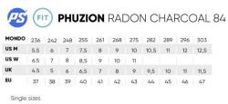 Powerslide Phuzion Radon Charcoal 84 Trinity kolečkové brusle + sleva 300,- na příslušenství