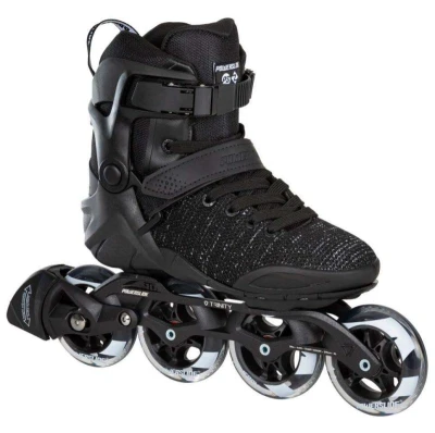 Powerslide Phuzion Xenon Black 90 Trinity kolečkové brusle + osvěžovač obuvi