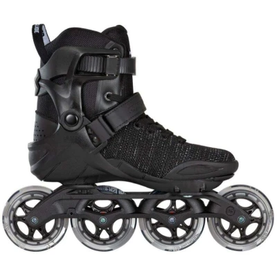 Powerslide Phuzion Xenon Black 90 Trinity kolečkové brusle + osvěžovač obuvi