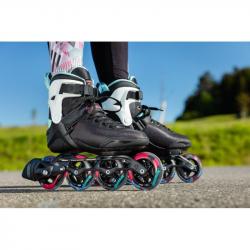 Powerslide Radon Teal 90 Trinity dámské kolečkové brusle