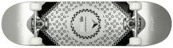 Playlife Heavy Metal Silver 31x8" Skateboard Playlife Heavy Metal Silver 31x8" Skateboard