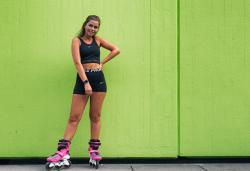 Powerslide Swell Electric Pink 100 Trinity kolečkové brusle