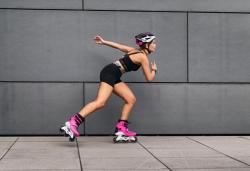 Powerslide Swell Electric Pink 100 Trinity kolečkové brusle POUZE 3x, 100, EU 42 (dostupnost 5-7 prac. dní) (VÝPRODEJ)