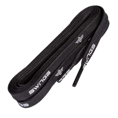 Powerslide Tkaničky Swings Waxed Superlaces Black