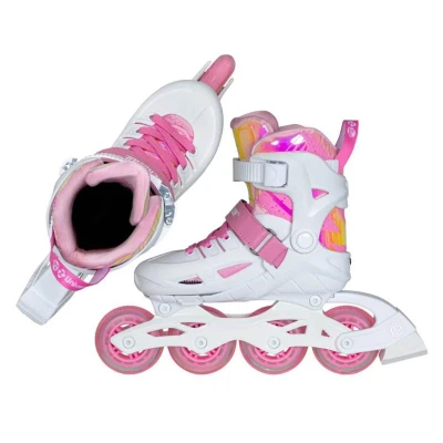 Powerslide Universe 4W Pink dětské kolečkové brusle + sleva 300,- na příslušenství