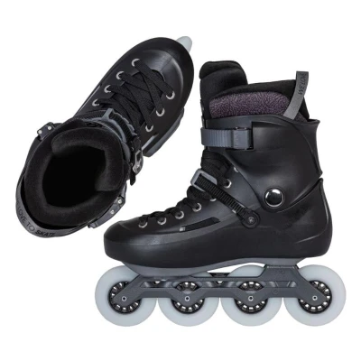Powerslide Zoom Pro 80 Black kolečkové brusle + sleva 500,- na příslušenství