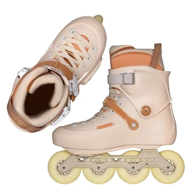 Powerslide Zoom Pro 80 Sand kolečkové brusle + sleva 600,- na příslušenství