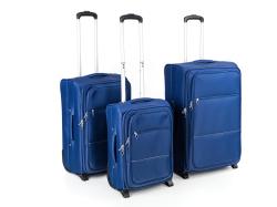 PRETTY UP Kufr cestovní 38x25x56cm, 48l, kolečka, textil.MO