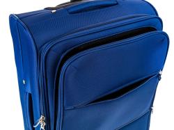 PRETTY UP Kufr cestovní 44x25x63cm, 64l, kolečka, textil.MO