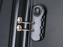 PRETTY UP Kufr cestovní ABS16 59x43x26cm, 61l, kolečka, PH ČER