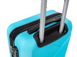 PRETTY UP Kufr cestovní ABS25 50x35x23cm, 37l, kolečka, PH MO sv.