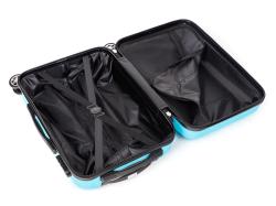 PRETTY UP Kufr cestovní ABS25 50x35x23cm, 37l, kolečka, PH MO sv.