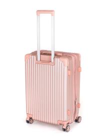 PRETTY UP Kufr cestovní ABS25 59x41x26cm, 58l, kolečka, PH RŮŽ