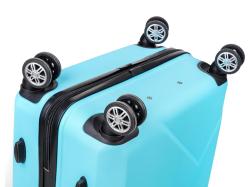 PRETTY UP Kufr cestovní ABS25 68x47x29cm, 86l, kolečka, PH MO sv.