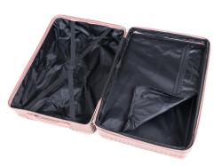 PRETTY UP Kufr cestovní ABS25 68x47x29cm, 86l, kolečka, PH RŮŽ