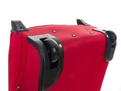 PRETTY UP Kufr cestovní TEX15 70x47x26cm, 85l, kolečka, textil.ČRV