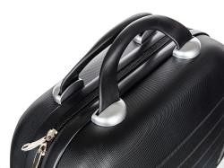 PRETTY UP Kufřík cestovní ABS16 24x28x14,5cm 10l PH ČER