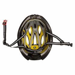 Force BULL HUE MIPS čierno-sivá cyklistická prilba