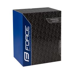 Force ZEBU s blikačkou oranžová dětská cyklistická přilba