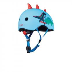 Micro LED 3D Scootersaurus V3 přilba - S (48-53 cm)