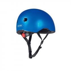 Micro LED Dark Blue M (52-56 cm) inline přilba