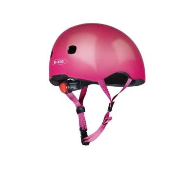 Micro LED Raspberry přilba - M (52-56 cm)
