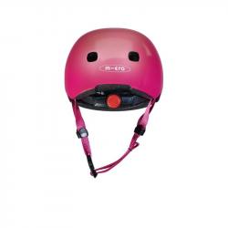 Micro LED Raspberry přilba - M (52-56 cm)