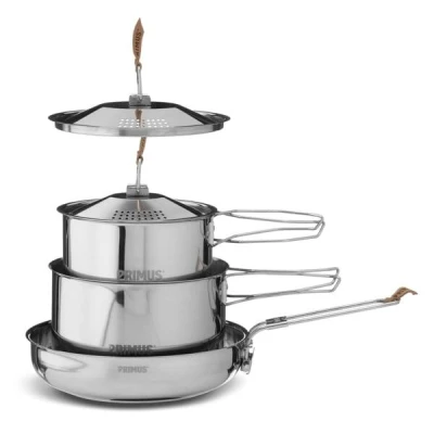 Primus Nádobí PRIMUS CampFire Cookset S.S. Small šedá S