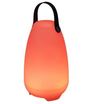 Progarden Nabíjecí lampa kempingová venkovní s ovladačem RGB 21 cm