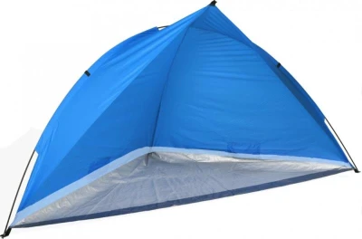 Progarden Plážový stan s UV50+ ochranou 260 x 110 x 110 cm modrá