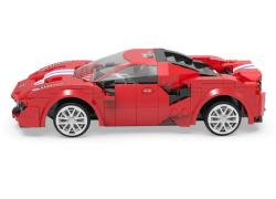 IQ models Programovatelná RC stavebnice sporťáku RED RACE CAR - 306 dílků