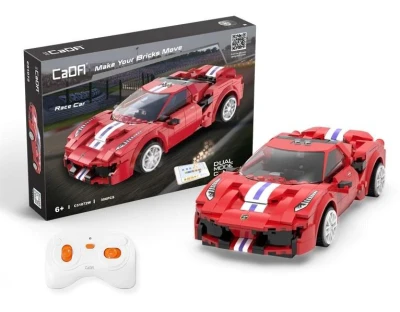 IQ models Programovatelná RC stavebnice sporťáku RED RACE CAR - 306 dílků