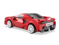 IQ models Programovatelná RC stavebnice sporťáku RED RACE CAR - 306 dílků