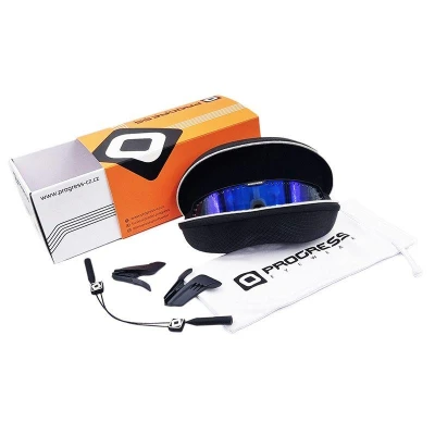 Progress Enduro PHC - Exclusive SET Fotochromatické Brýle s Doplňky - Uni-černá Mat/šedá