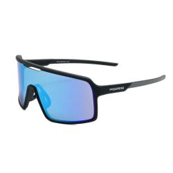 Progress Vision Blu-r Blk/gry Športové Slnečné Okuliare - Uni-čierna Mat/šedá