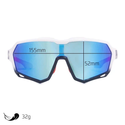 Progress Vortex Blu-r Tricolor Sportovní Sluneční Brýle - Uni-trikolora