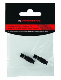 Promax Koncovka Bowdenu AL Stavitelná Pár